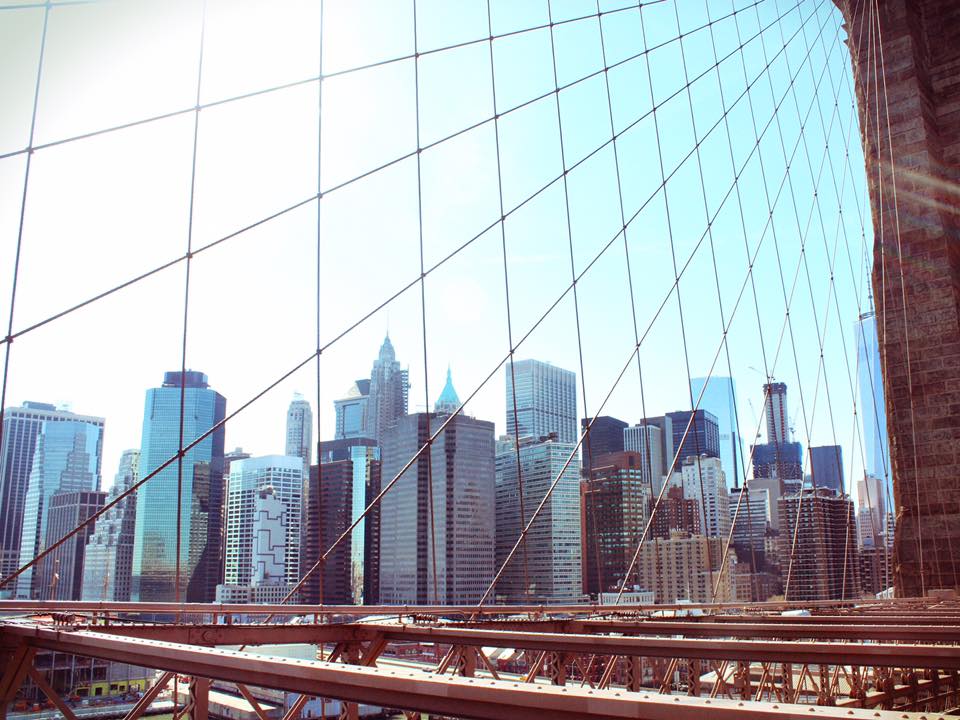 Lower Manhattan From Brooklyn Bridge