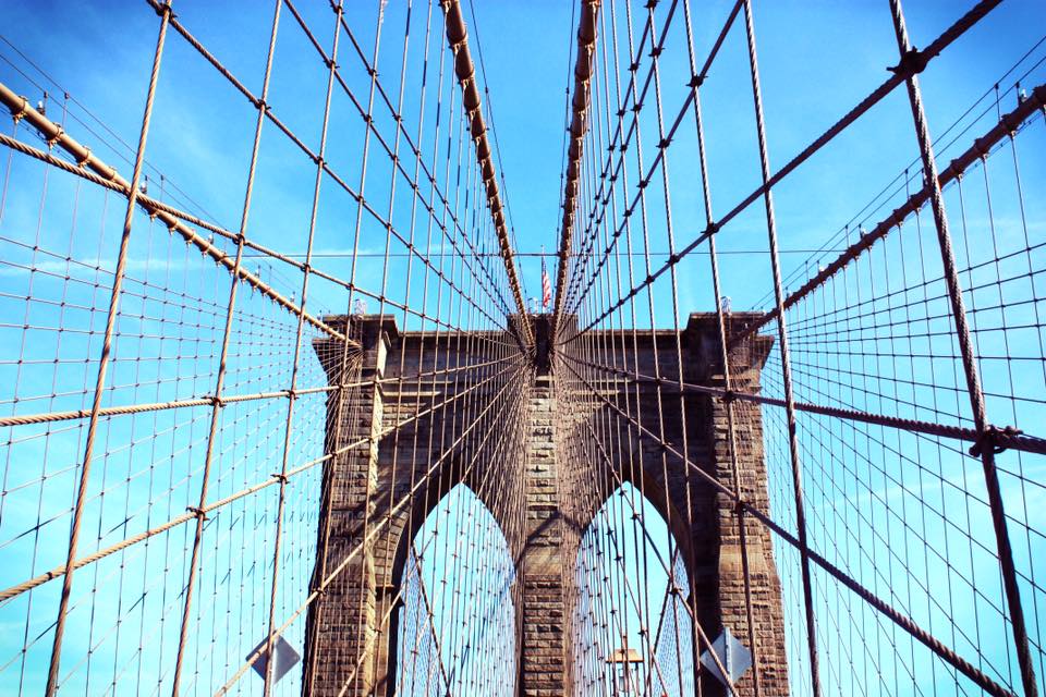 Crossing the Brooklyn Bridge