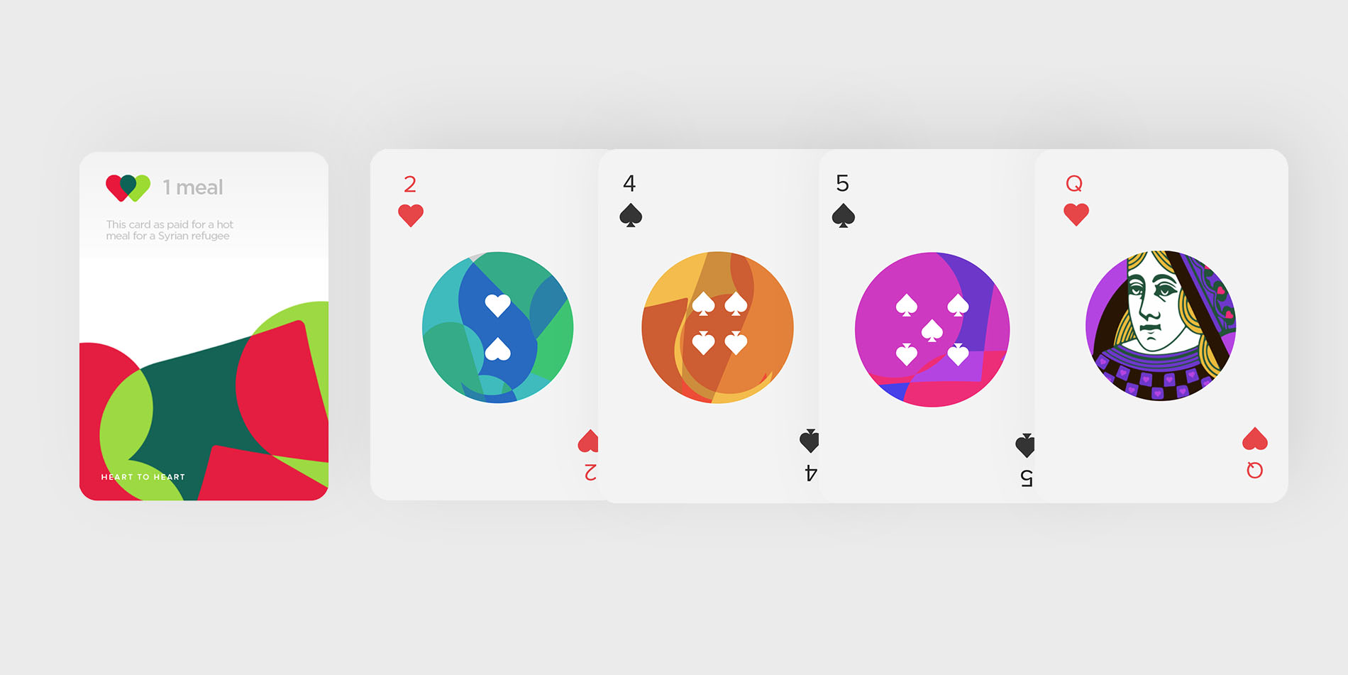 More refined designs for the playing cards.