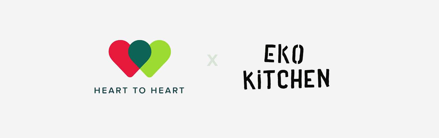The Heart to Heart and Eko Kitchen logos together.