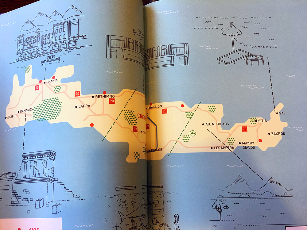 Photo taken from book Mind the Map