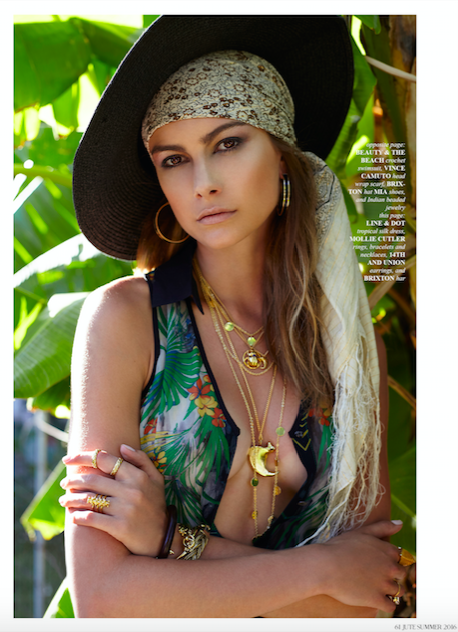 JUTE MAGAZINE SUMMER 2016 | TIGER CLAW NECKLACE