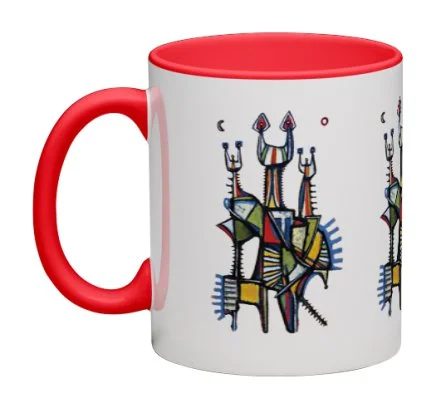 Abstract - Coffee Mug