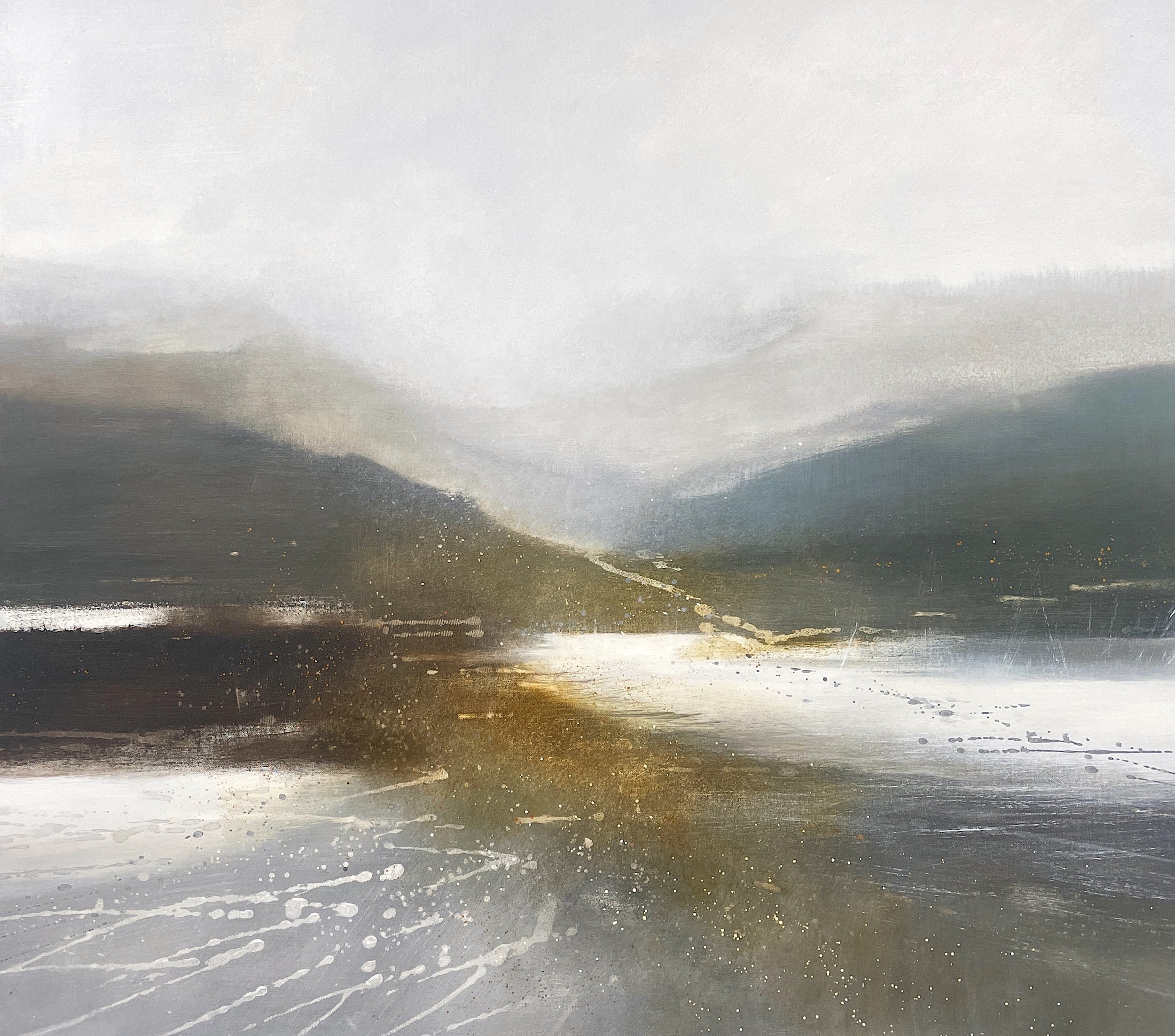 Above the lake 90x80cm