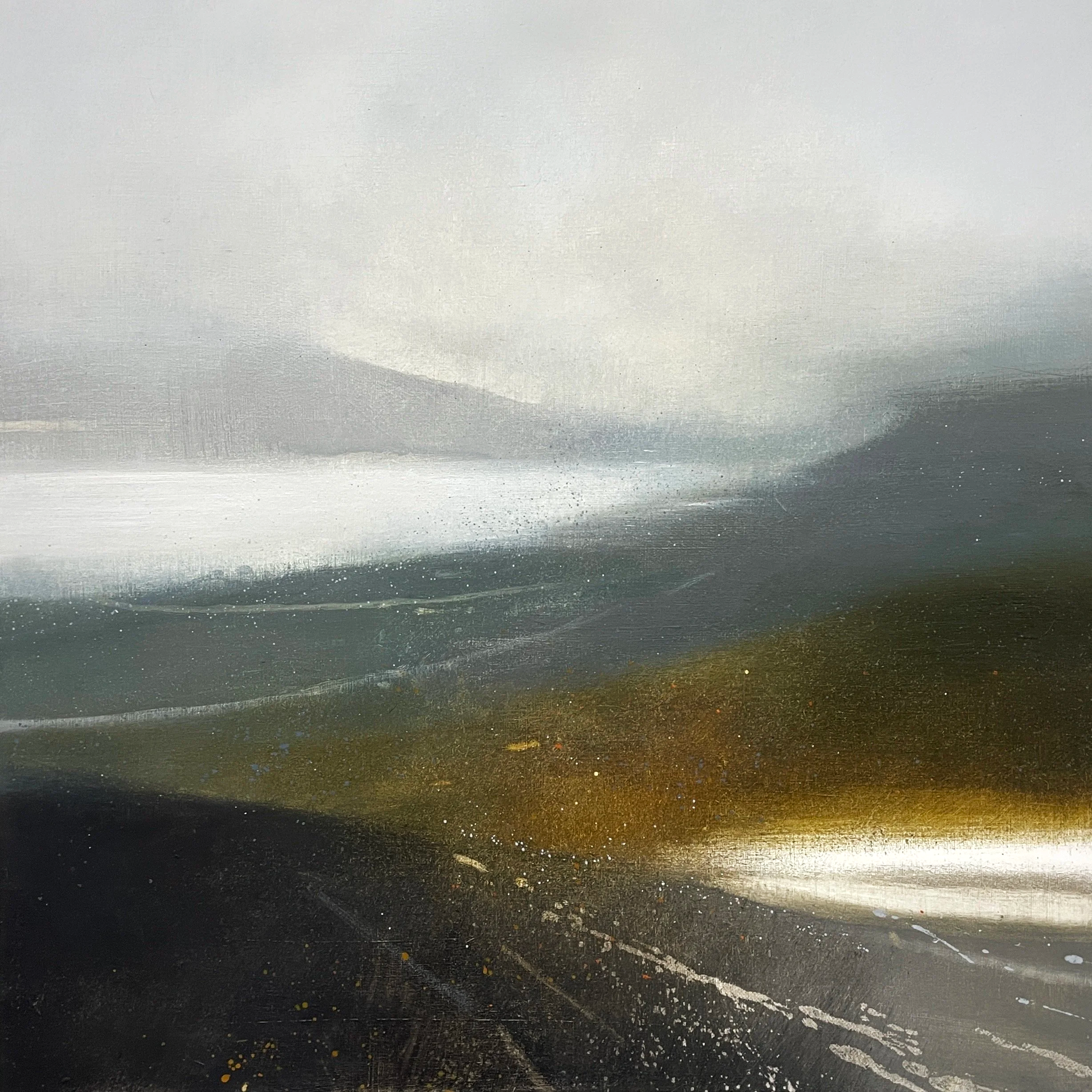  The distant water - 50x50cm 