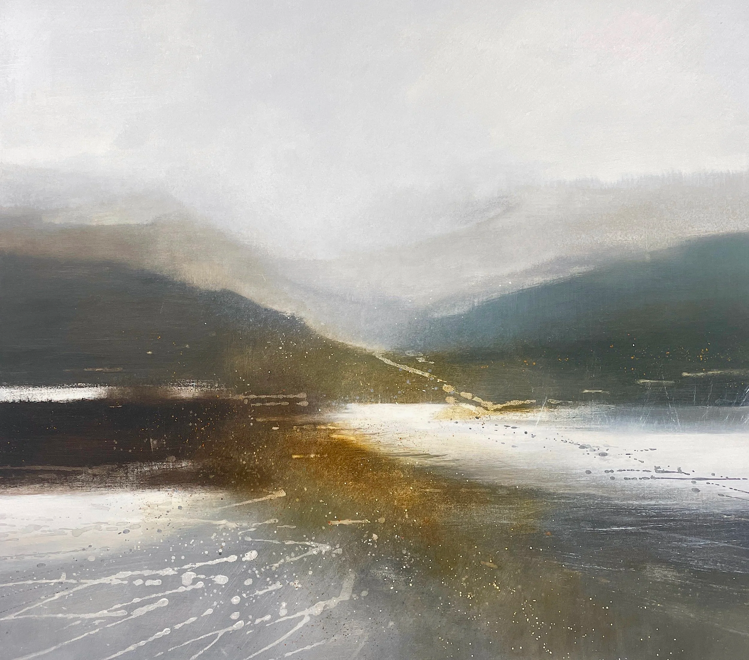  Above the lake - 90x80cm 