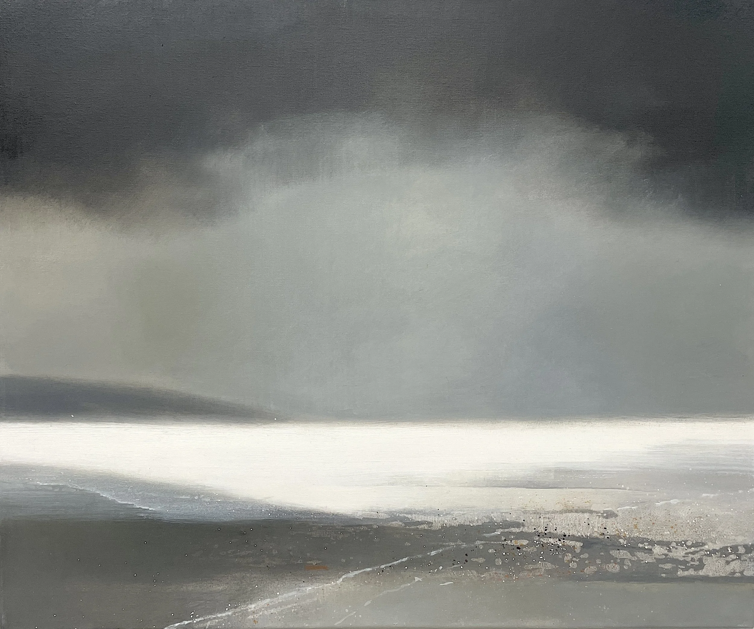  Distant Shore 1 (The silver line) - 60x50cm&nbsp; 