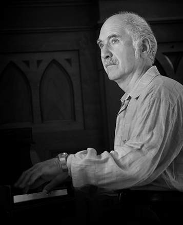 Hayg Boyadjian, composer Photograph by Andrea Joliat