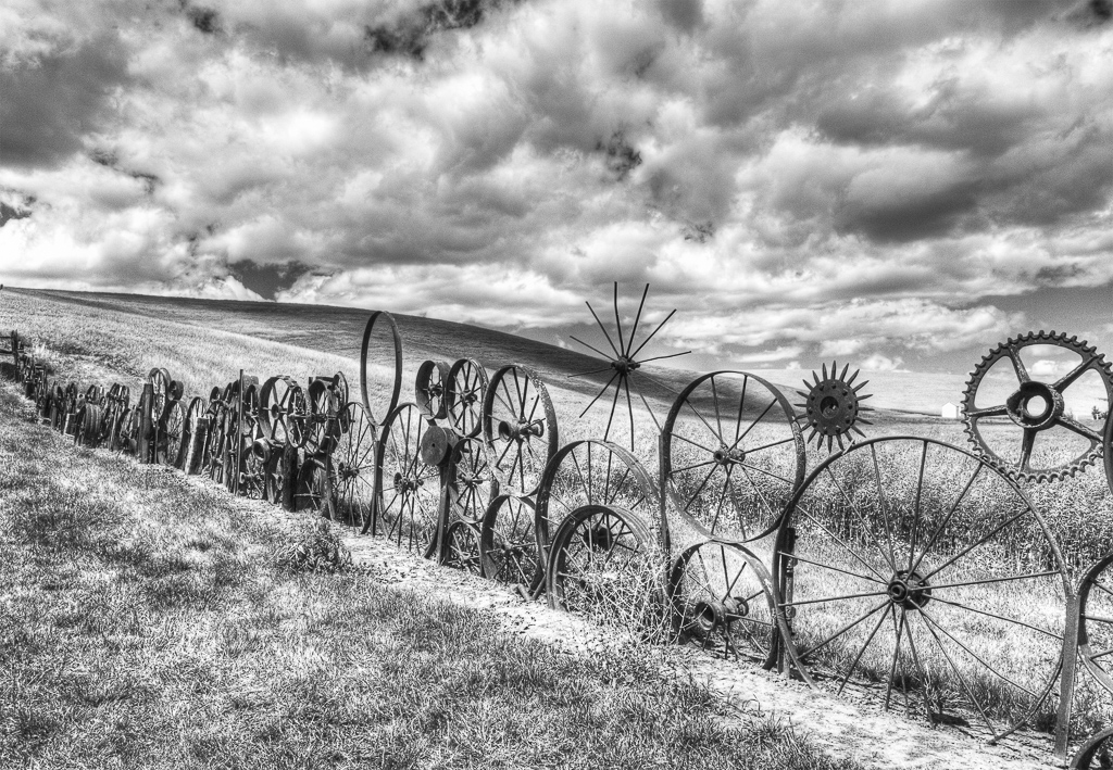 Wagon Wheel Fence, Tom Oelsner, GNOCC, 2nd HM