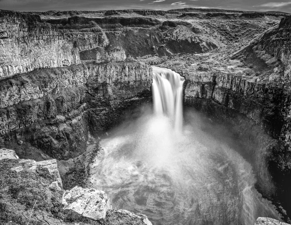 Palouse Falls in February, Gregory Daley, Lafayette PS, 3rd Place