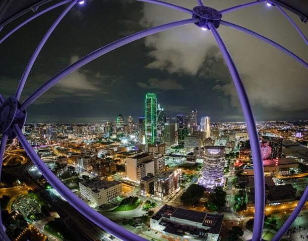 Dallas at Night, Gene Bachman, Louisiana PS, 2nd Place