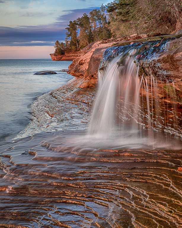  Evening at Pictured Rocks, Sharon Prislipsky, National Park PC, 3rd Place 