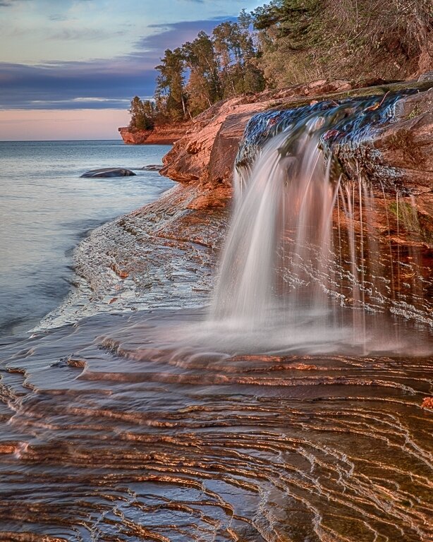  Evening at Pictured Rocks, Sharon Prislipsky, National Park Photography Club, 2nd 