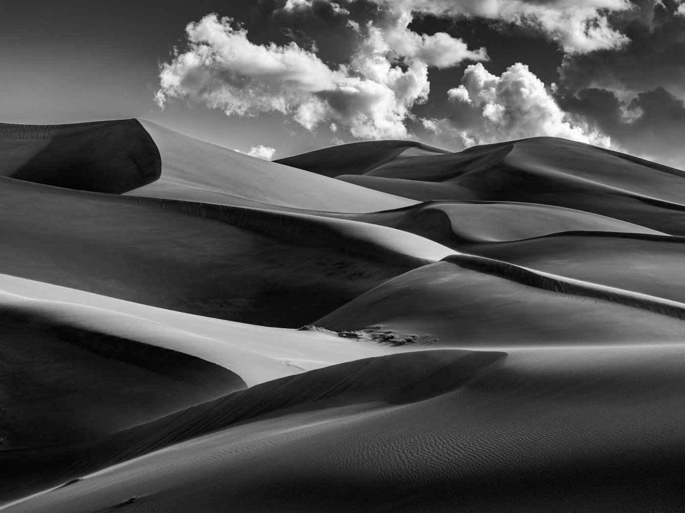 Dunes and Clouds, Larry Petterborg, Heard Nature Photography Club, 1st Place