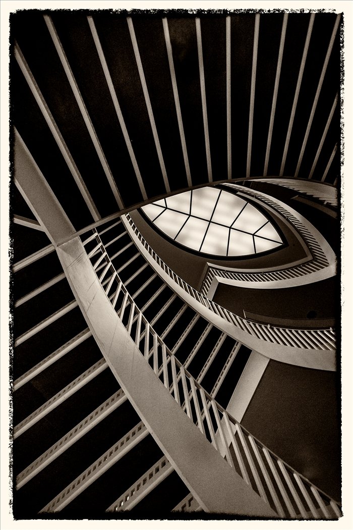 Up The Down Staircase, Bernard	Gillette, Louisiana Photographic Society, 1st Place