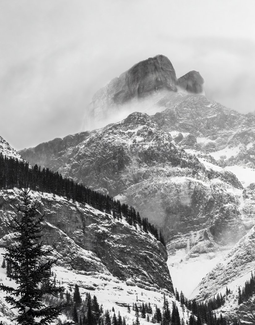 A Snowy Day in the Rockies, Mike Hill, Dallas Camera Club, 2 HM