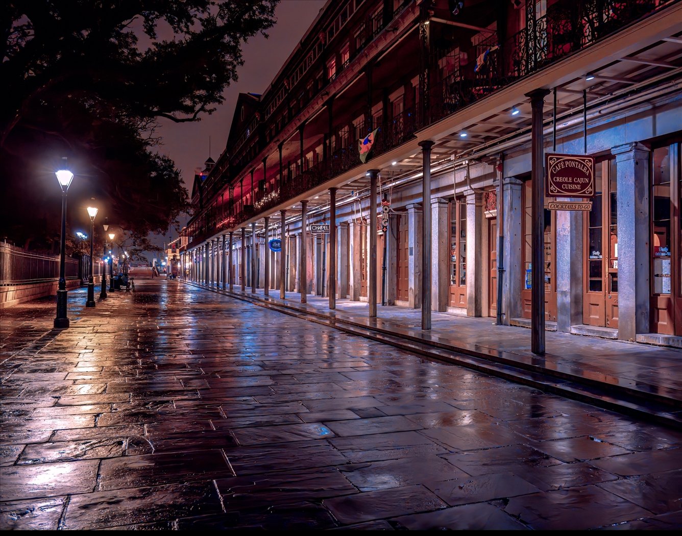 Night Scene, Christopher Merritt, Greater New Orleans Camera Club, 3rd Place