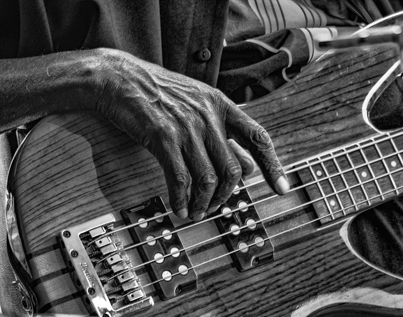 Bass Pickin' Blues, Gene Bachman, Louisiana Photographic Society, 1 HM