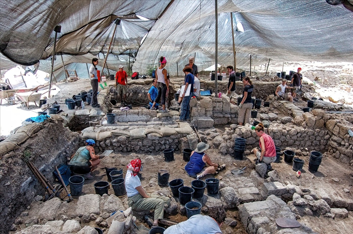 Last Archaeology Dig,Tel Dor, Israel, Marilyn Goff, Louisiana Photographic Society, 2nd Place