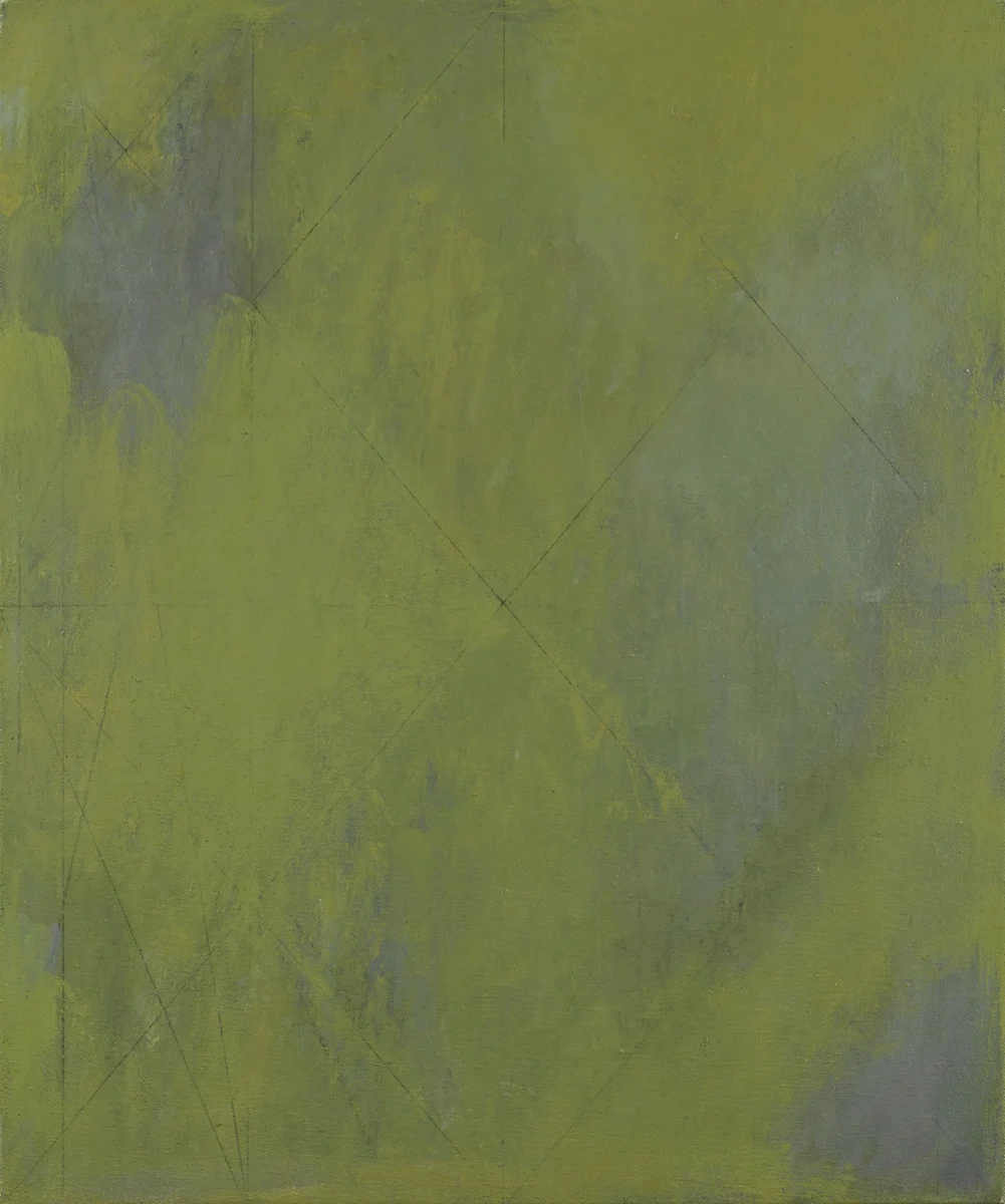 Green Painting (for Jake Berthot)