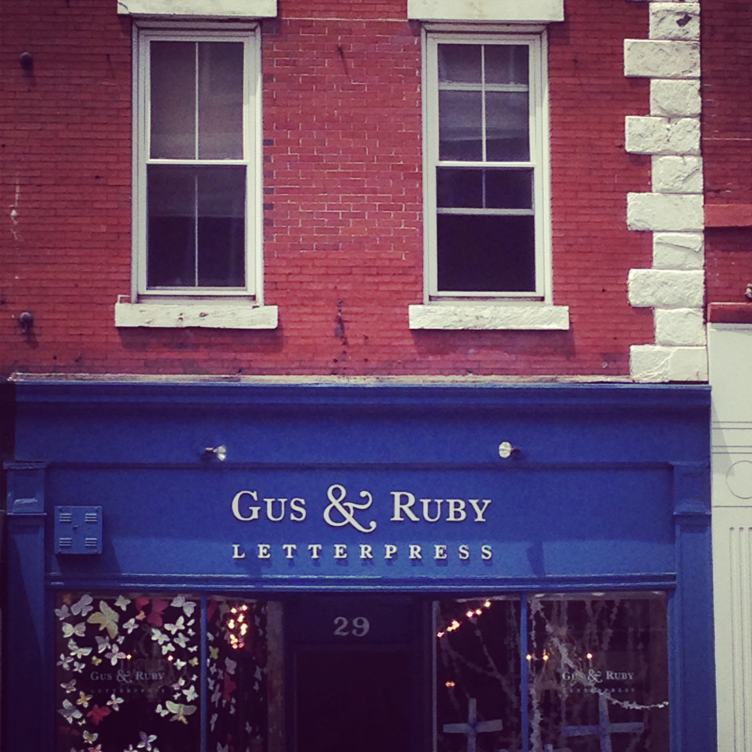 Gus and Ruby Letterpress in Portsmouth, New Hampshire