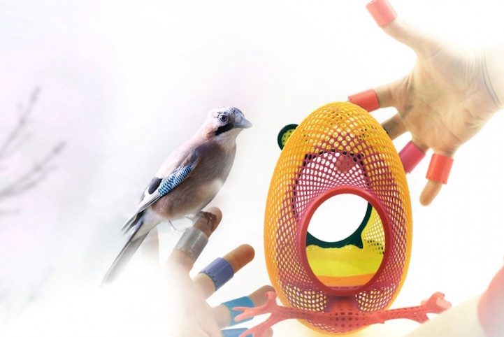 3-D printed nest aim to bring birds back into cities. Source: PrintedNest