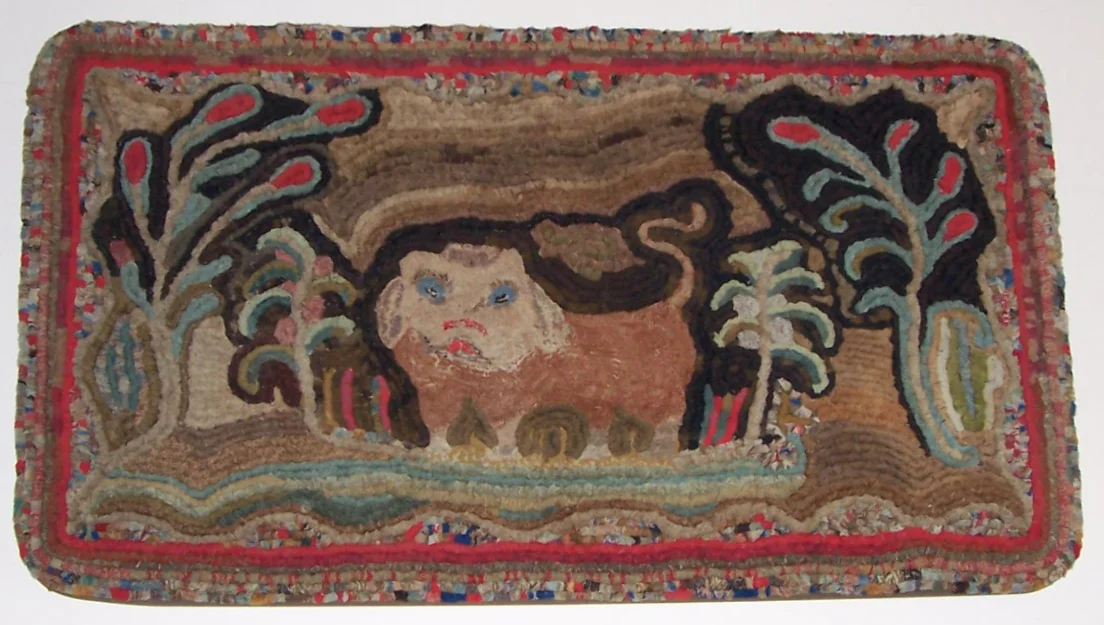 Lion Shirred Rug-1.JPG