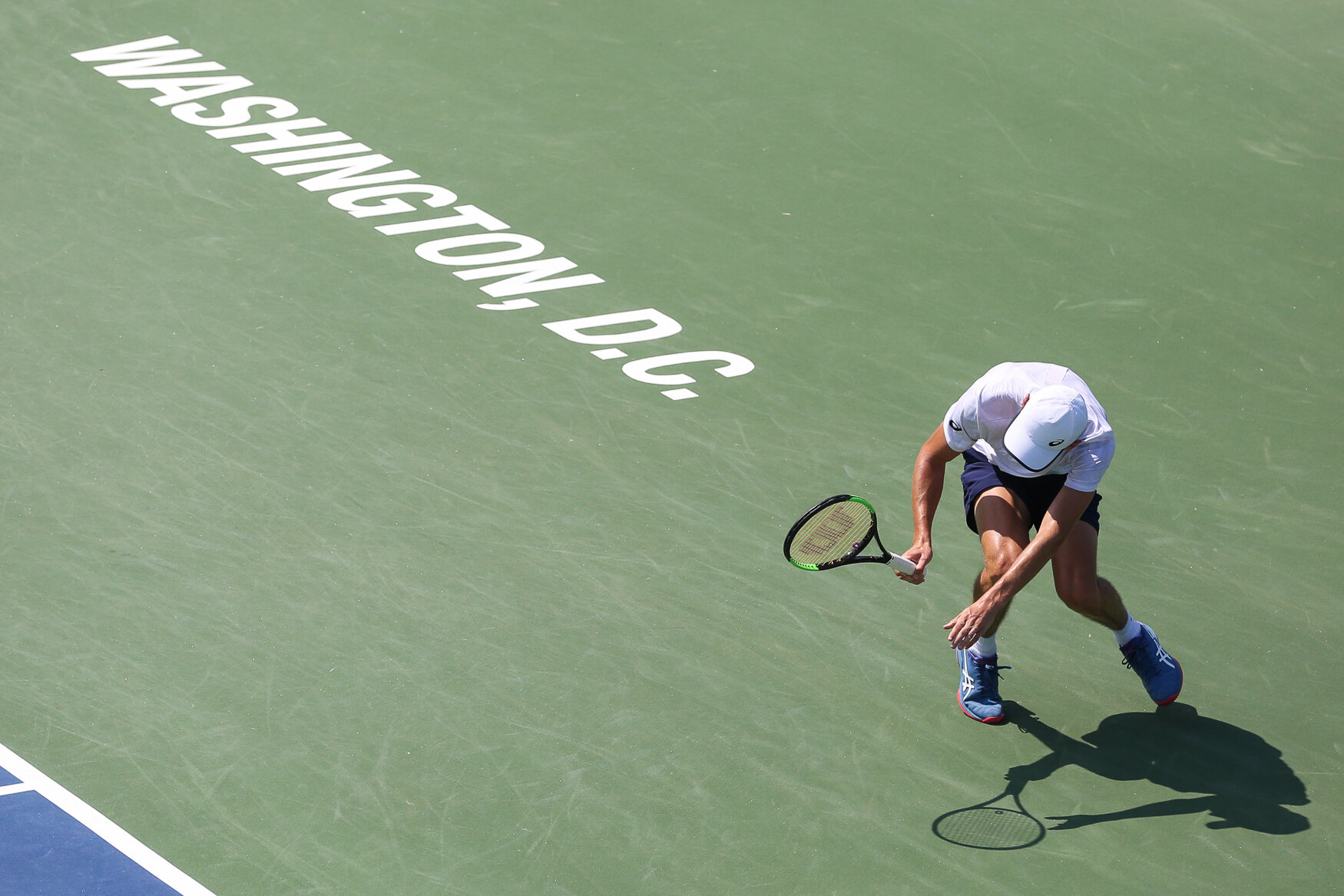 In the men's singles, Alexander Zverev of Germany beat out Alexander Zverev of Australia for his second Citi Open title in Washington, D.C. on August 5, 2018. (WJLA/ABC-7)