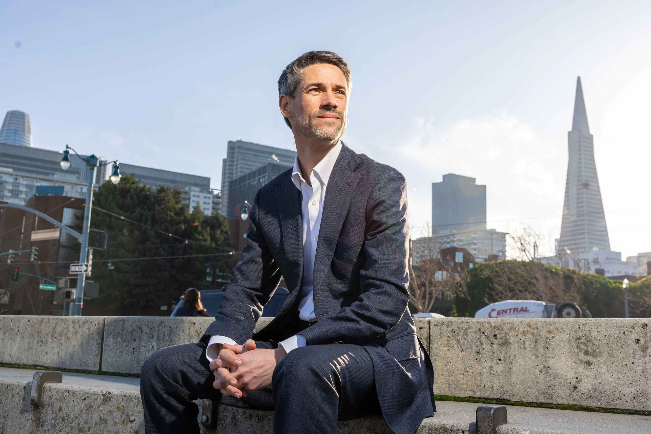 San Jose Mayor Matt Mahan poses for a portrait at Pier 9 in San Francisco on Wednesday, January 28, 2026. Mahan failed to qualify for California gubernatorial election. (Amanda Andrade-Rhoades/The San Francisco Standard) 