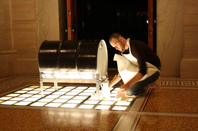 From the Fat Off Our Bones, 2009, performance installation still
