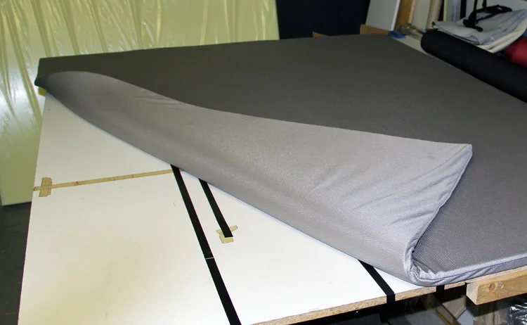 Here is one being made in the back!