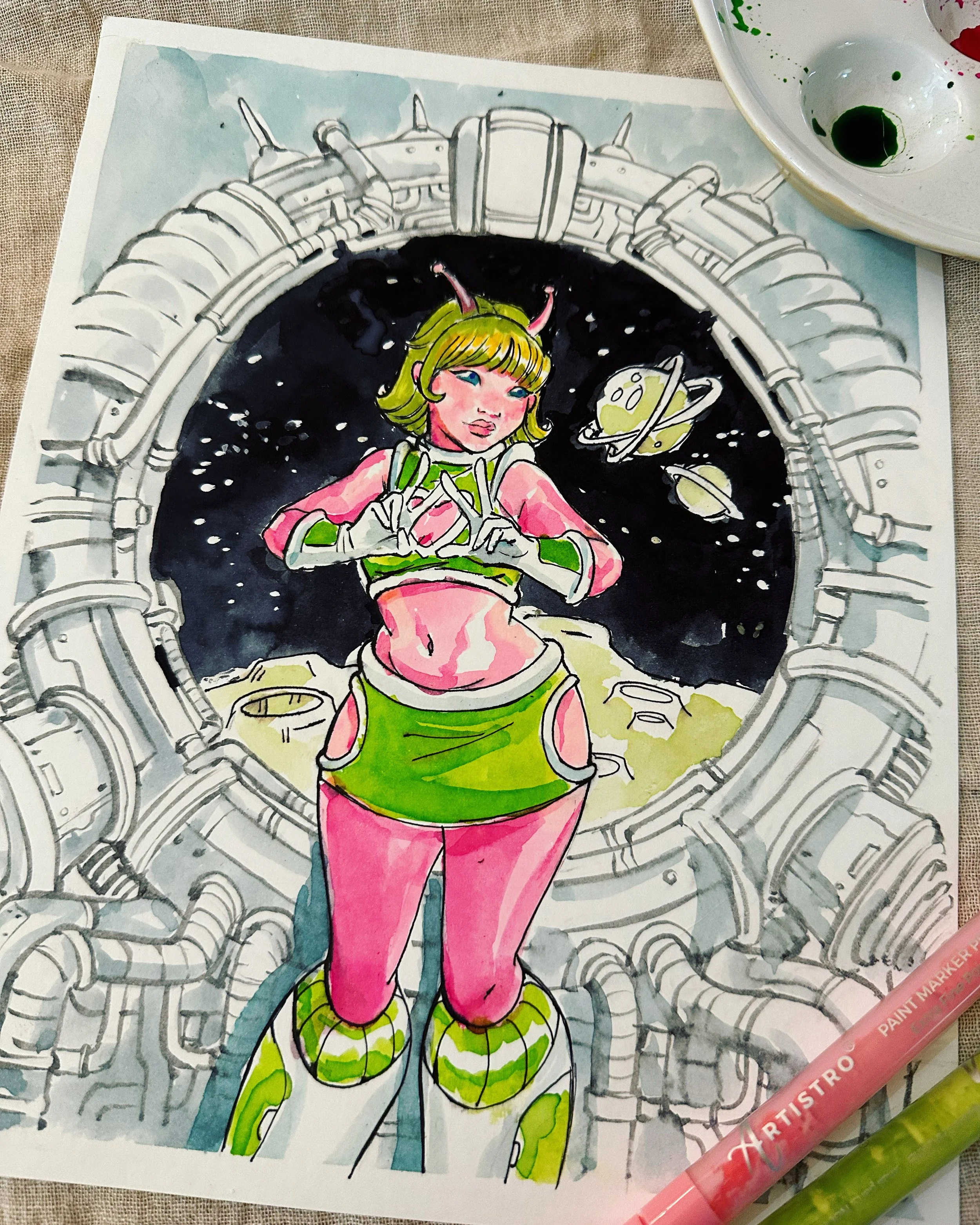 traditional art — Alex Allen