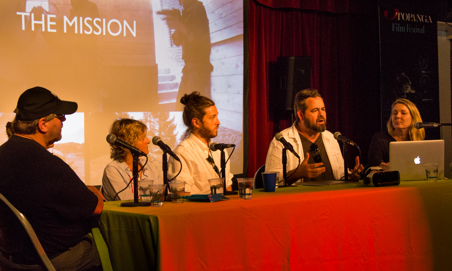 Eric Hanson, XRez Studios, Anders Hjemdahl, Hypnosis/Fractal Frontiers, Nancy Bennet, Two Bit Circus, Zachary Richter, Vrse / Vrse.works, Matthew Gratzner, New Deal Studios, Camilla Andersson, Topanga Film Festival. Photo: Jack Murphy