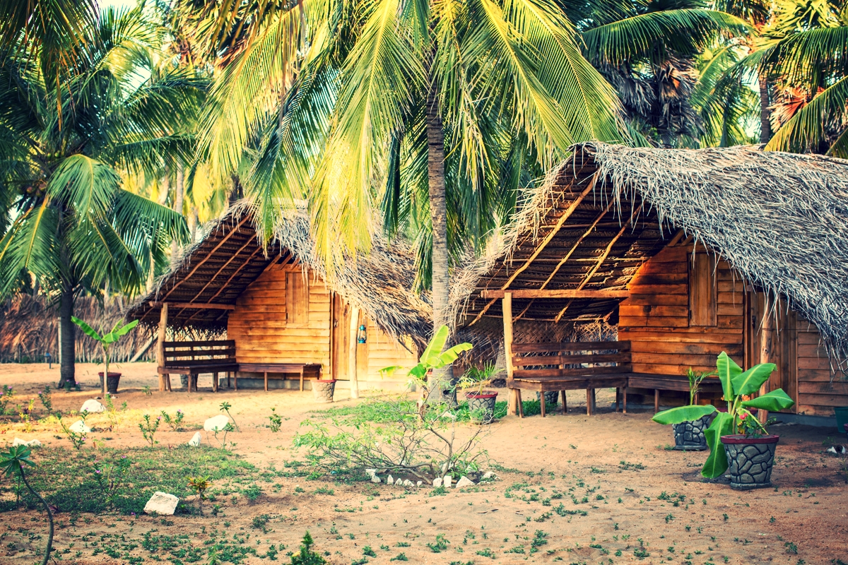 Standard wooden cabanas
