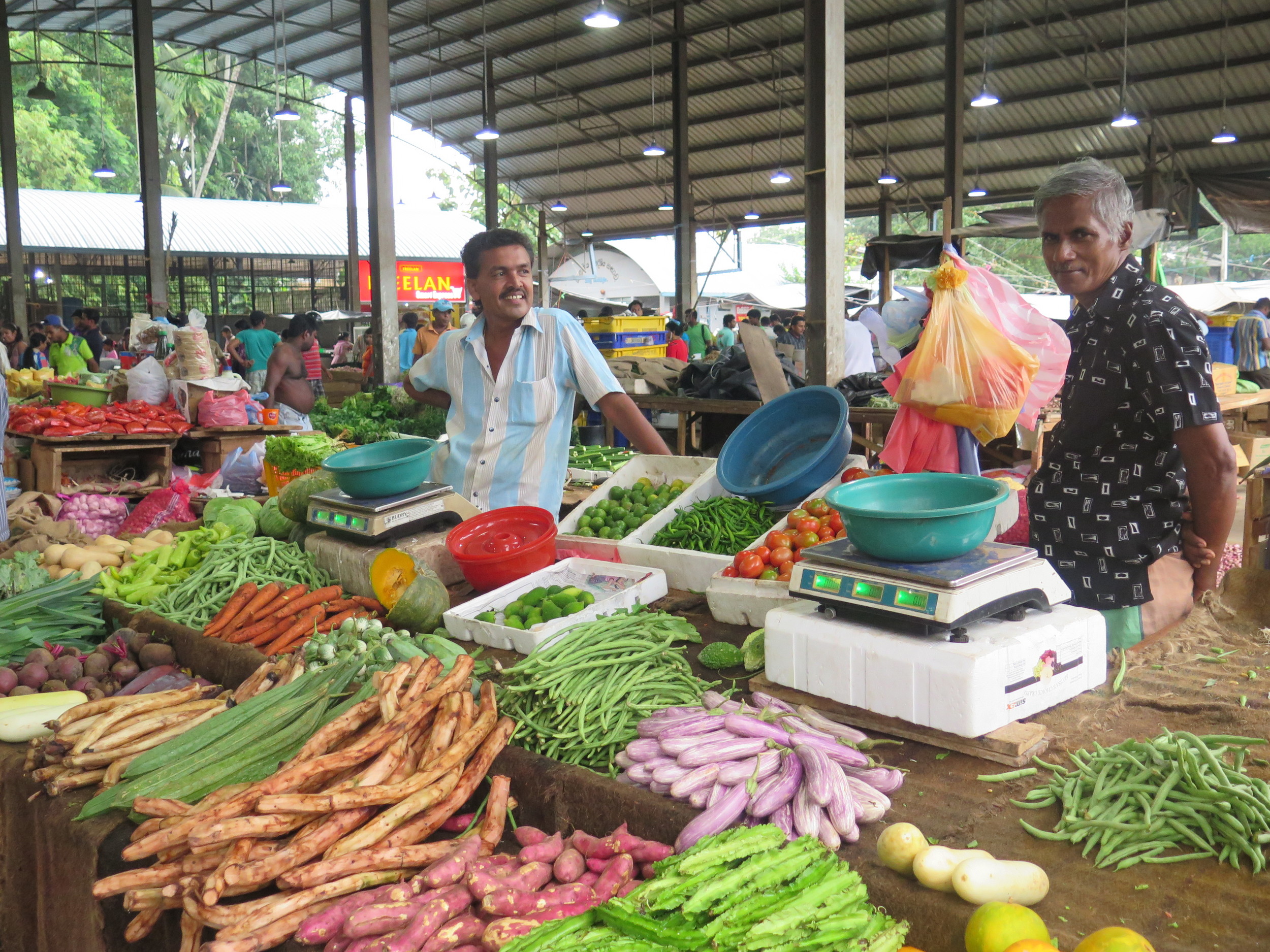 Sri Lanka's fresh vegetables