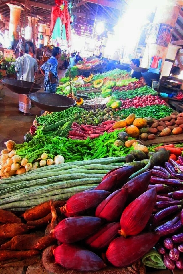Vegetable market Kalpitiya