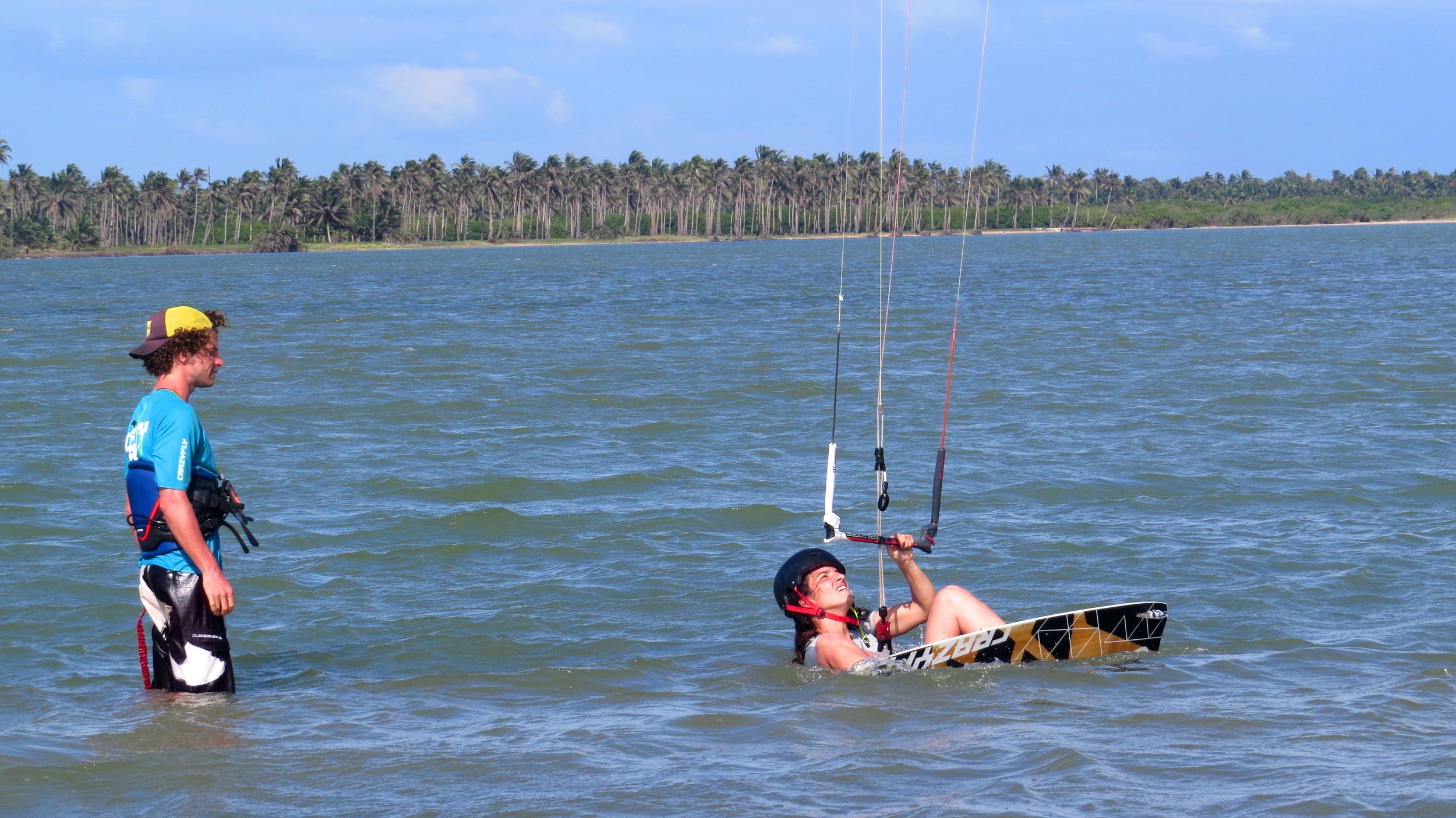 Flat water training