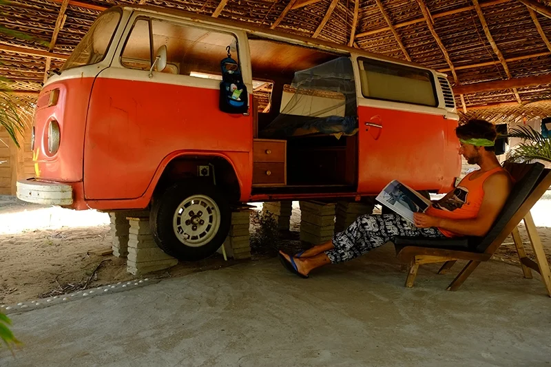 Sri Lanka’s only VW Surfer Van accommodation in Kalpitiya