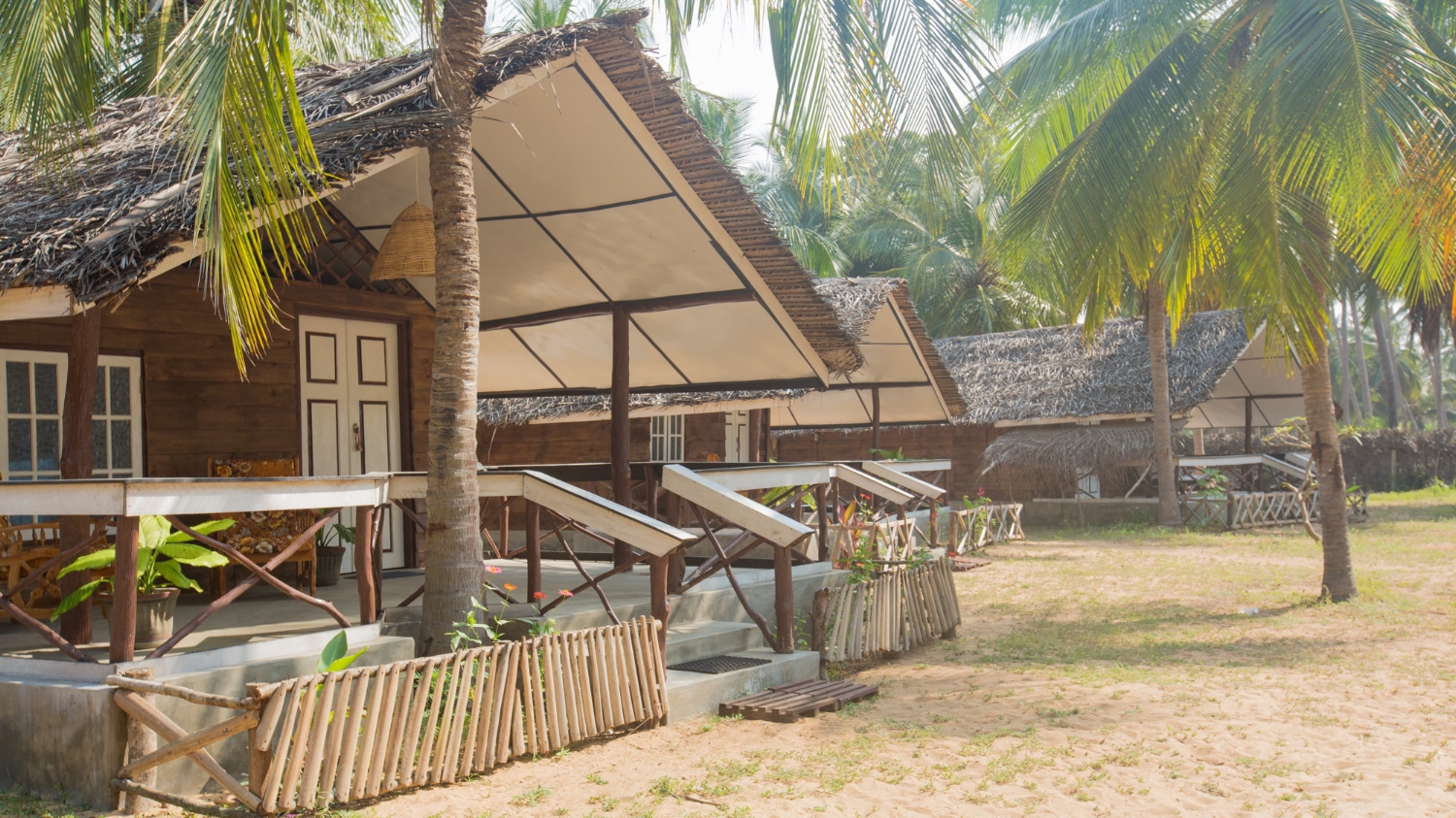 Eco based wooden cabanas
