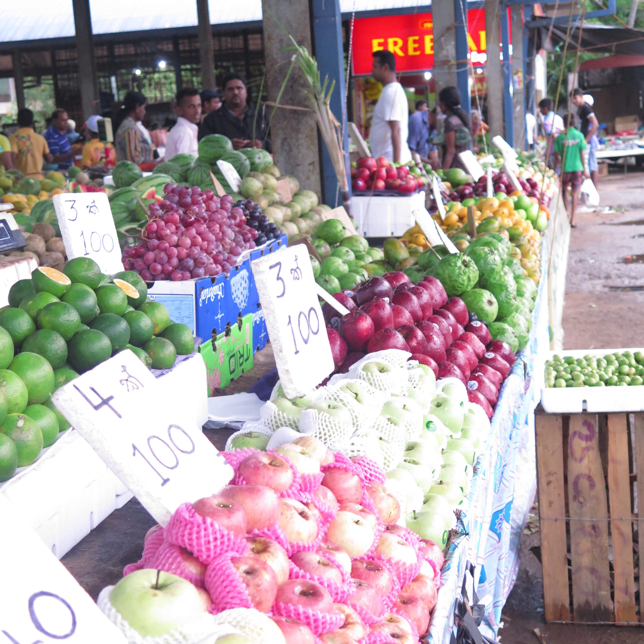 Puthlam vegetable market