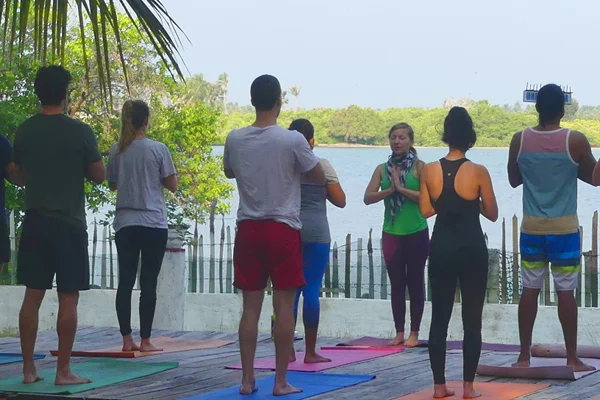 Start your day with a great view of the Kalpitiya lagoon
