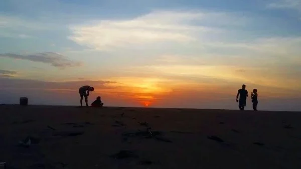 Enjoy a sunset by the beach