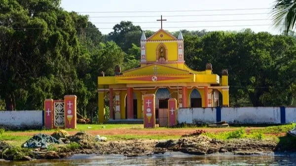 Visit the Gange Wadiya Church by Boat