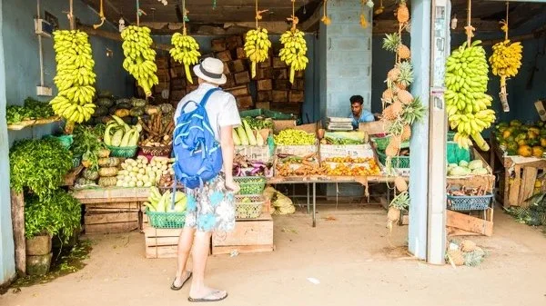 Small fruit shops in Kalpitiya