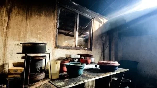 Street food kitchen in Kalpitiya