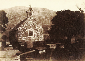 Anonymous, Welsh Chapel, 1840 salt print
