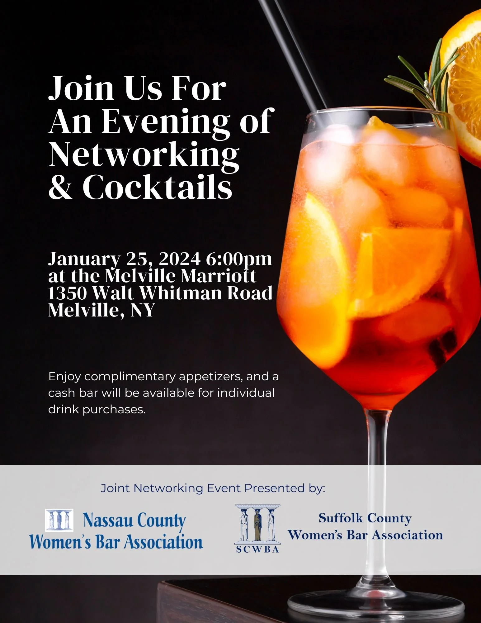 Join Us For An Evening of Networking & Cocktails