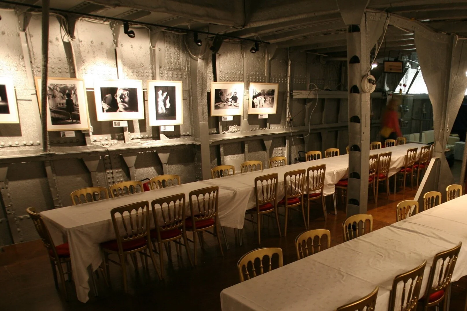 Hold used as photography gallery and venue hire space