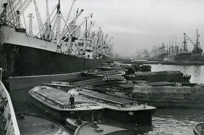 Royal Docks c 1950