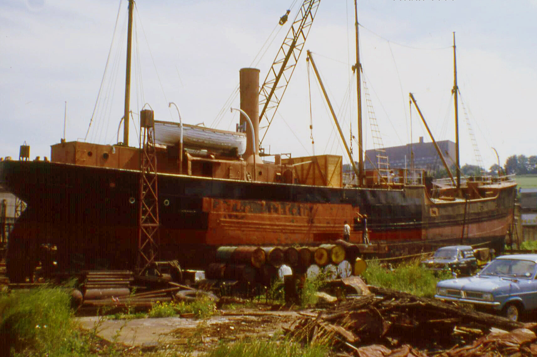 Restoration at Doust's c 1975
